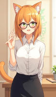 《严格高冷的老师》动漫百度